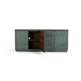 Classic Home Mateo 4Dr Sideboard Antique Blue Model 52004639